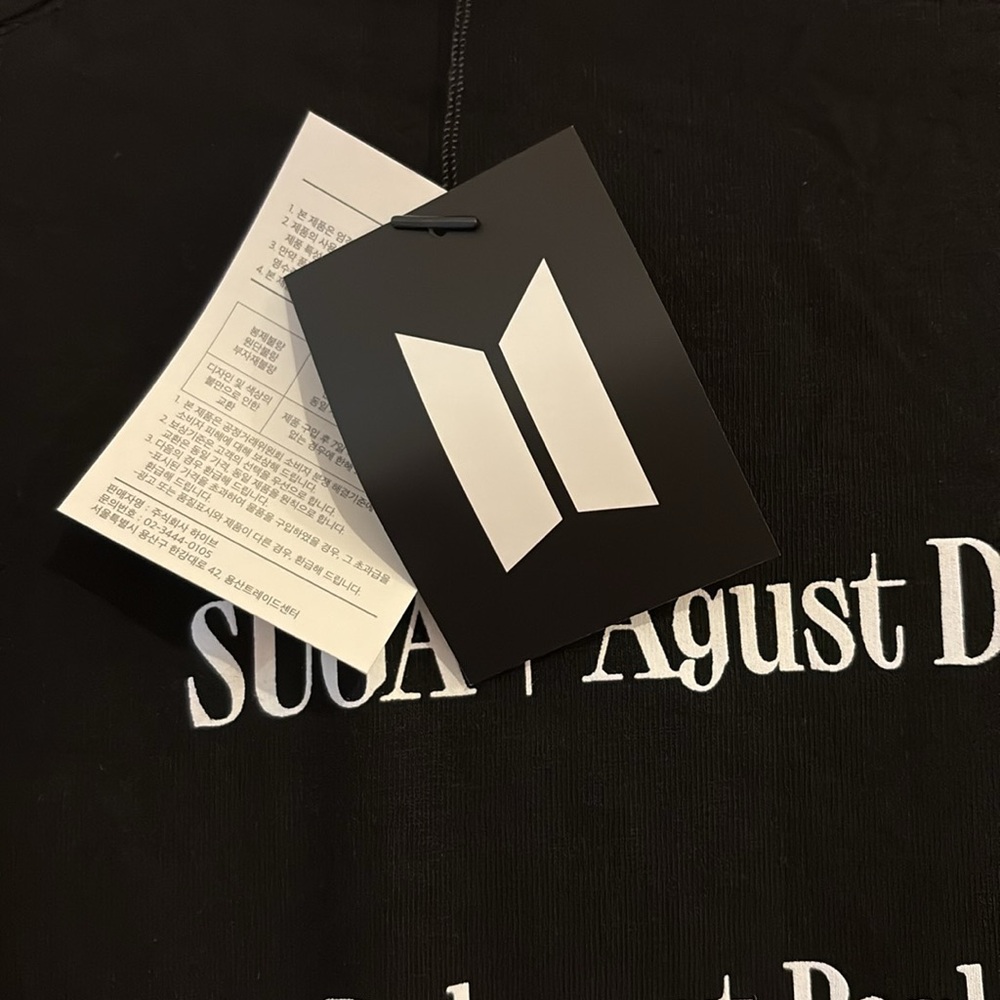 suga | agust d D-DAY concert t-shirt. Large. New in bag! BTS merch - Picture 6 of 6